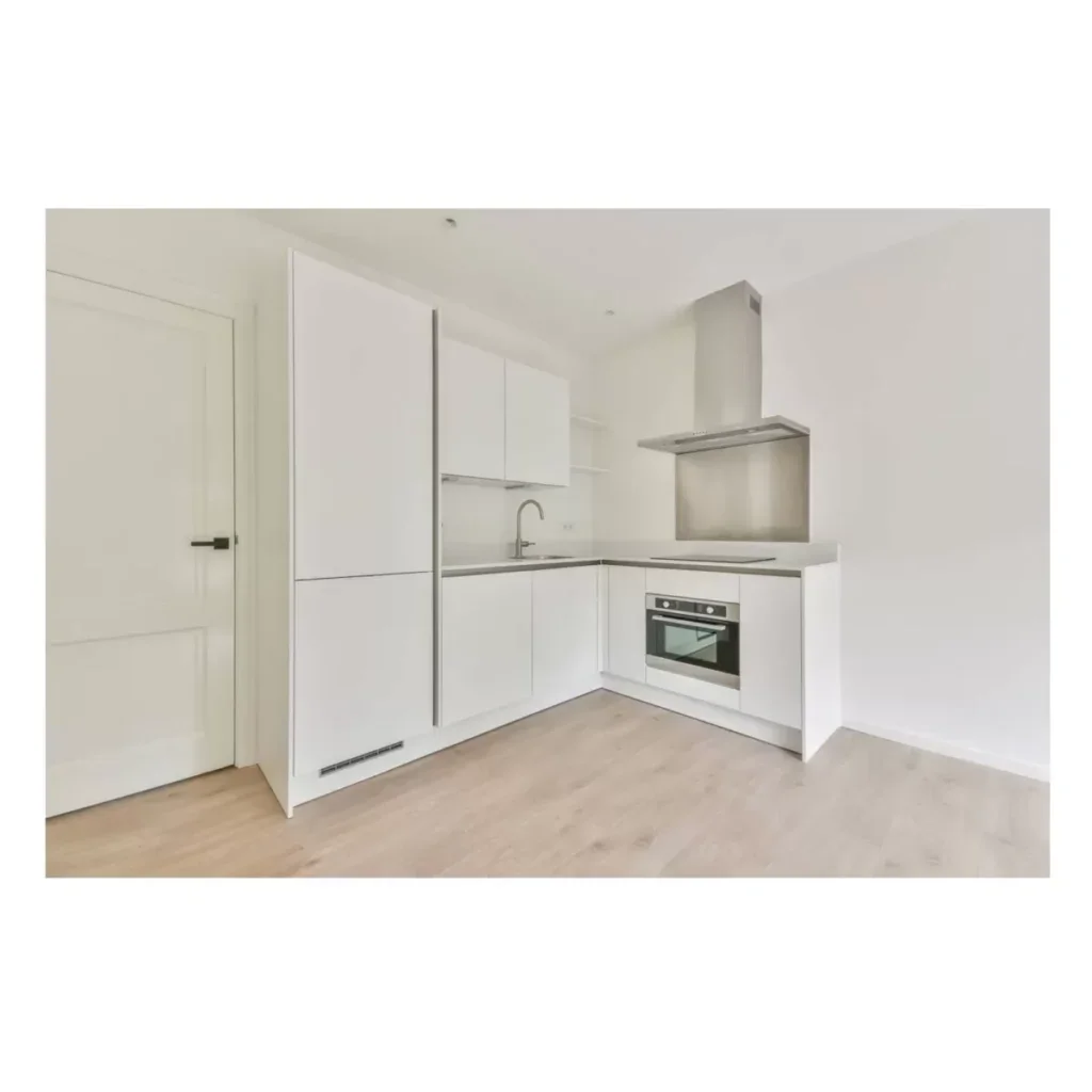 Cocina Integral Sencilla en L Blanca Mate Bogota