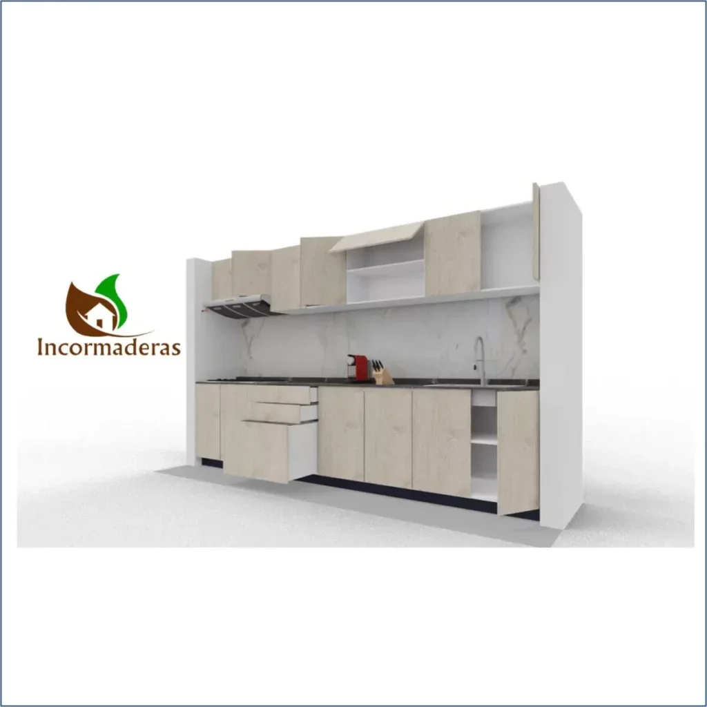 Cocinas Lineales en Bogota Diseño y Fabricacion a Medida