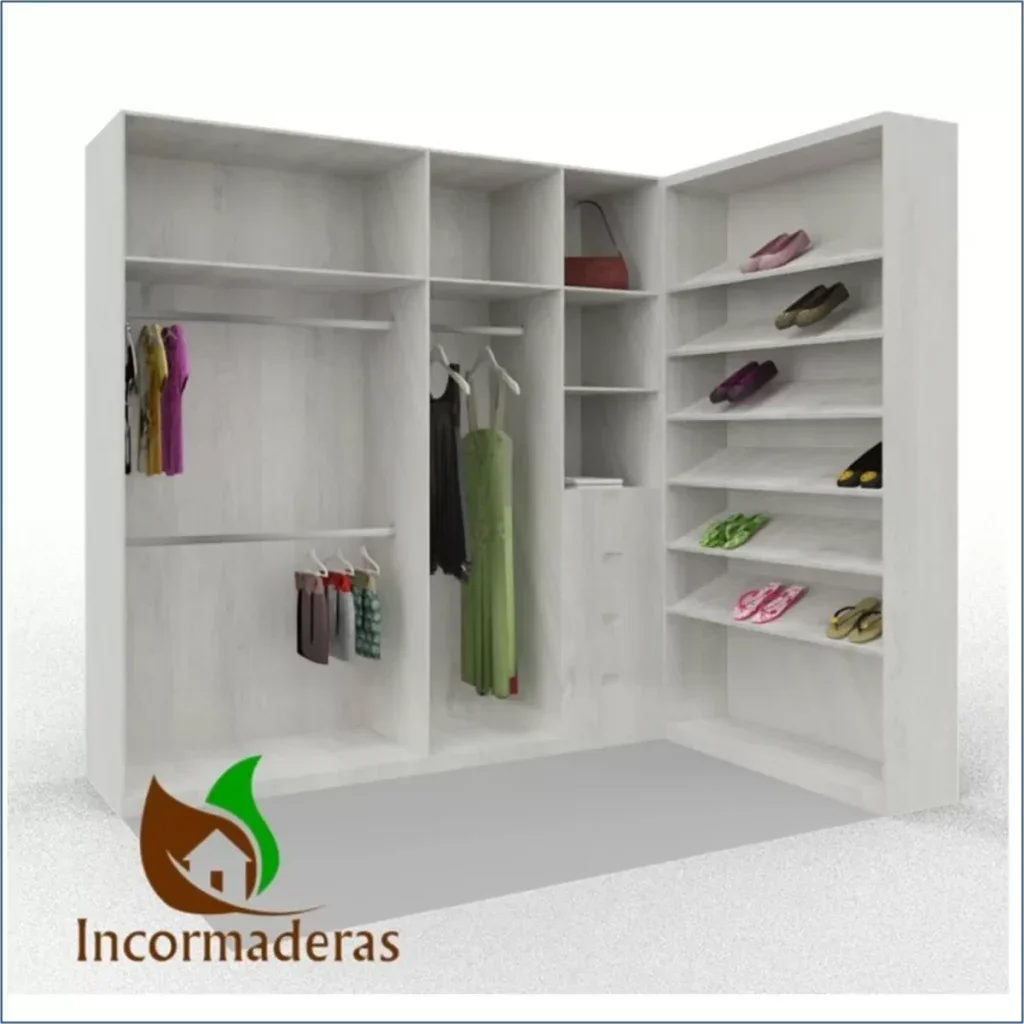 Walk in closet (vestidor) en Bogotá.01