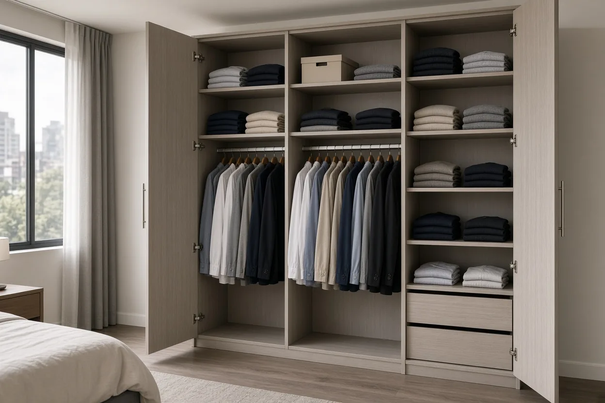 Closet Espacioso y Elegante en Bogotá