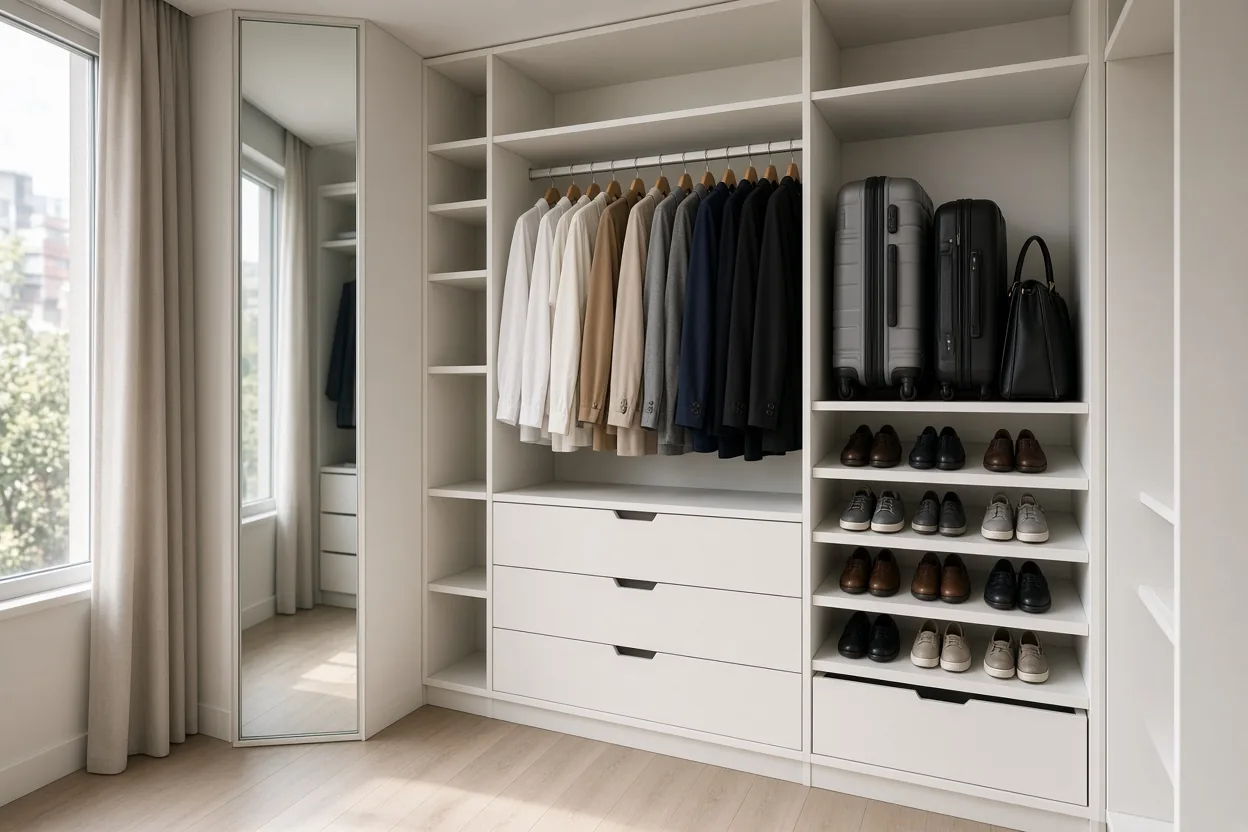 Walk in closet (vestidor) en Bogotá.01